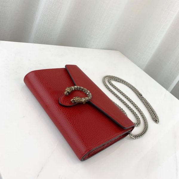 Replica Gucci Dionysus Mini Leather Chain Bag - Image 4