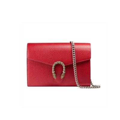 Replica Gucci Dionysus Mini Leather Chain Bag