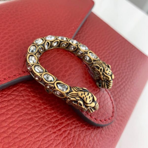 Replica Gucci Dionysus Mini Leather Chain Bag - Image 7