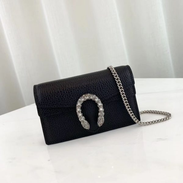 Replica Gucci Dionysus Super Mini Leather Bag - Image 2
