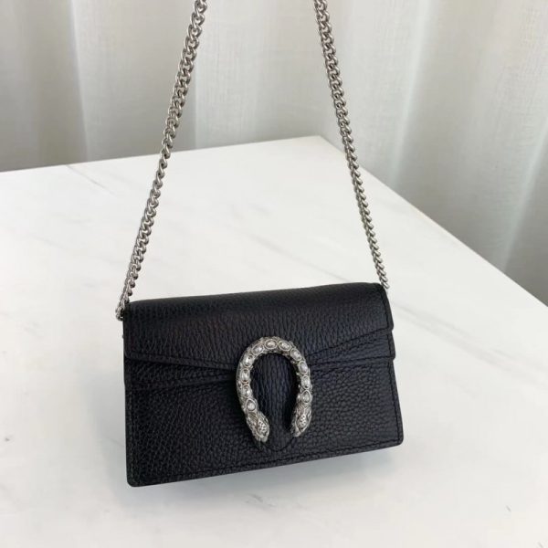 Replica Gucci Dionysus Super Mini Leather Bag - Image 4