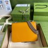 Best Replicas Bags - Replica Gucci Dionysus Mini Bag - Orange & White Leather Shop For Best Louis Vuitton LV Replica Bags With Cheap Price