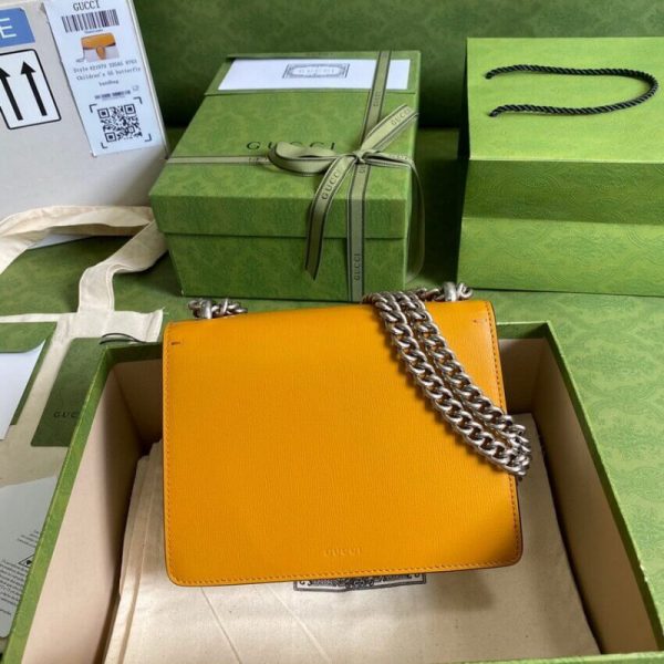 Replica Gucci Dionysus Mini Bag - Orange & White Leather - Image 2