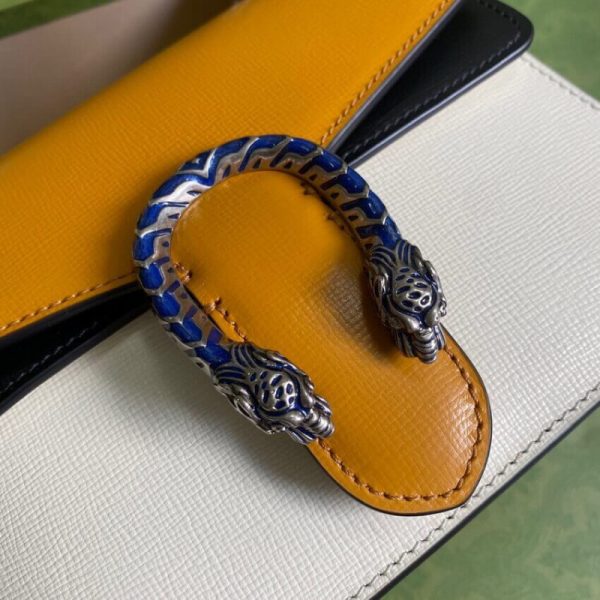 Replica Gucci Dionysus Mini Bag - Orange & White Leather - Image 4