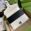 Best Replicas Bags - Replica Gucci Dionysus Mini Bag - Orange & White Leather Shop For Best Louis Vuitton LV Replica Bags With Cheap Price
