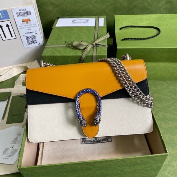 Replica Gucci Dionysus Orange Leather Shoulder Bag - Image 3