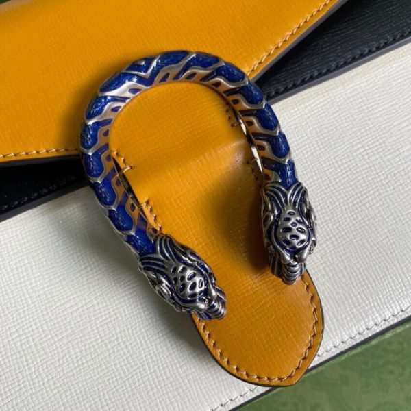Replica Gucci Dionysus Orange Leather Shoulder Bag - Image 6