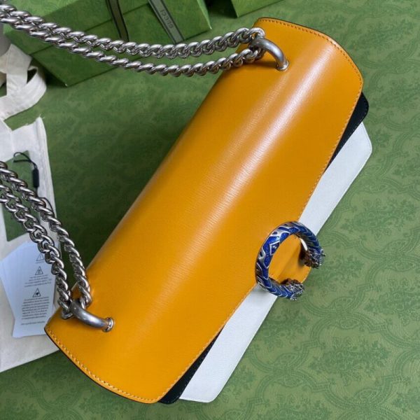 Replica Gucci Dionysus Orange Leather Shoulder Bag - Image 7
