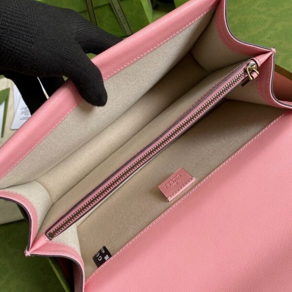 Replica Gucci Dionysus Red & Pink Leather Shoulder Bag - Image 9