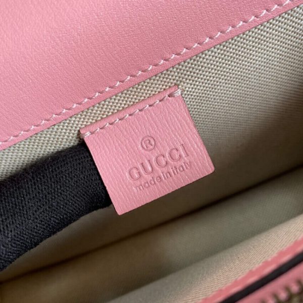 Replica Gucci Dionysus Red & Pink Leather Shoulder Bag - Image 10