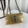Best Replicas Bags - Replica Gucci Dionysus Gold Lame Leather Shoulder Bag Shop For Best Louis Vuitton LV Replica Bags With Cheap Price