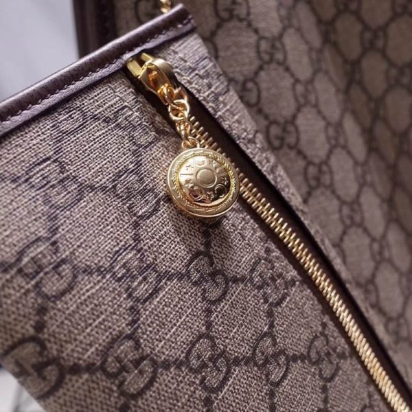Replica Gucci Rajah GG Tote 537219 in Coffee - Image 5