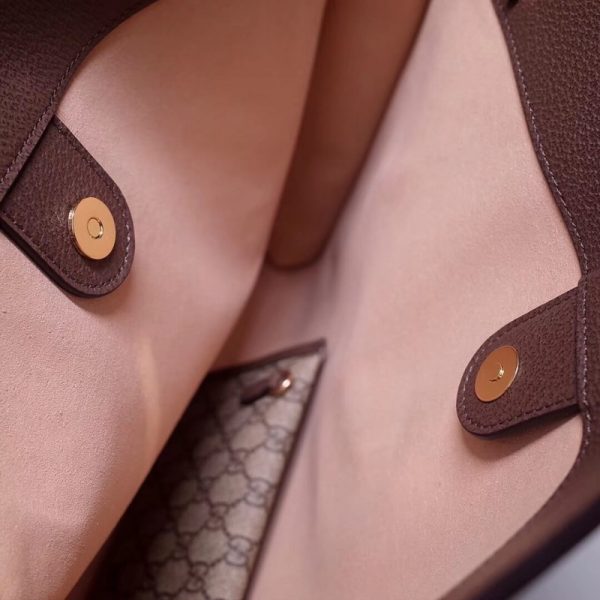 Replica Gucci Rajah GG Tote 537219 in Coffee - Image 9