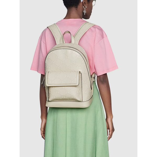 Replica Gucci GG Embossed Backpack | Stylish Carryall Design - Image 2