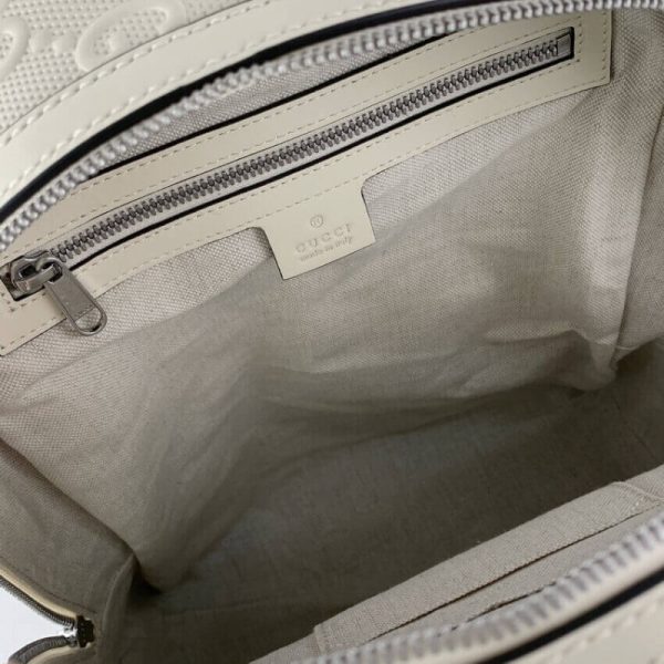 Replica Gucci GG Embossed Backpack | Stylish Carryall Design - Image 12