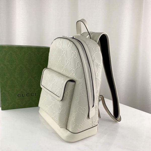 Replica Gucci GG Embossed Backpack | Stylish Carryall Design - Image 5