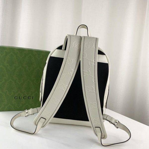 Replica Gucci GG Embossed Backpack | Stylish Carryall Design - Image 6