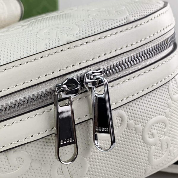 Replica Gucci GG Embossed Backpack | Stylish Carryall Design - Image 9