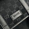 Best Replicas Bags - Replica Gucci GG Guccissima Black Nylon Messenger Bag Shop For Best Louis Vuitton LV Replica Bags With Cheap Price