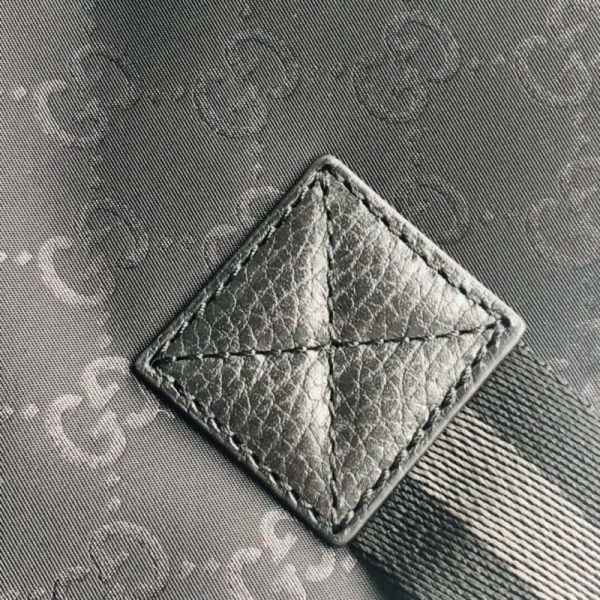 Replica Gucci GG Guccissima Black Nylon Tote Bag - Image 12