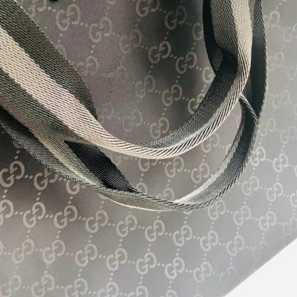 Replica Gucci GG Guccissima Black Nylon Tote Bag - Image 9
