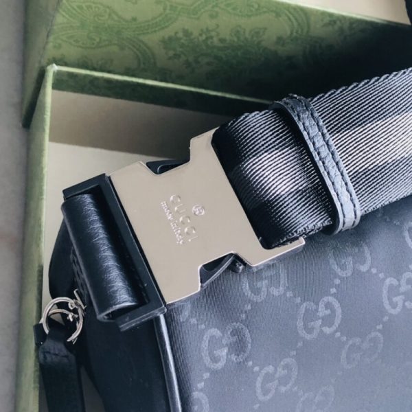 Replica Gucci GG Guccissima Nylon Crossbody Bag - Stylish & Compact - Image 8