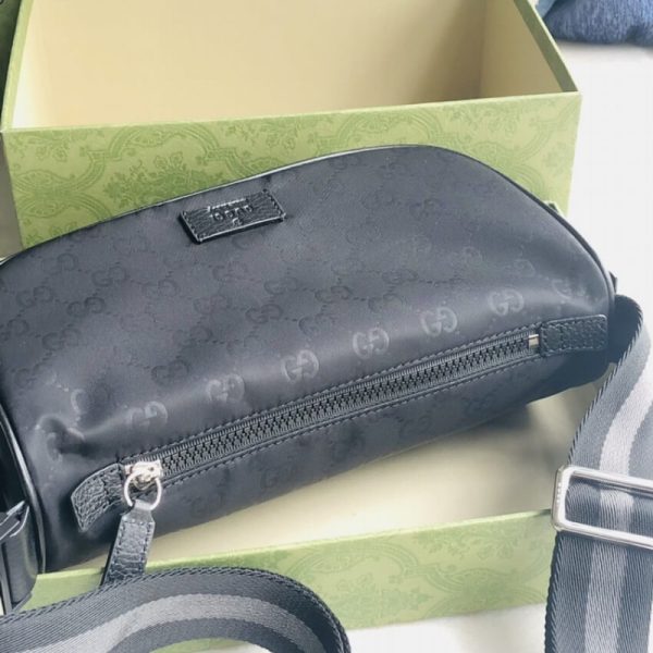 Replica Gucci GG Guccissima Nylon Crossbody Bag - Stylish & Compact - Image 9