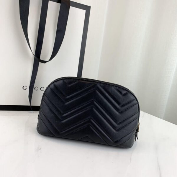 Replica Gucci GG Marmont Cosmetic Case - Stylish Design - Image 3