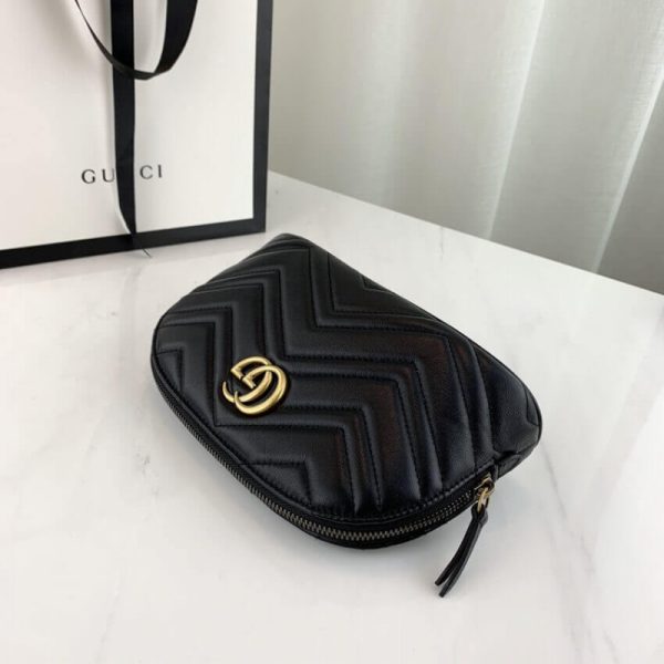 Replica Gucci GG Marmont Cosmetic Case - Stylish Design - Image 6