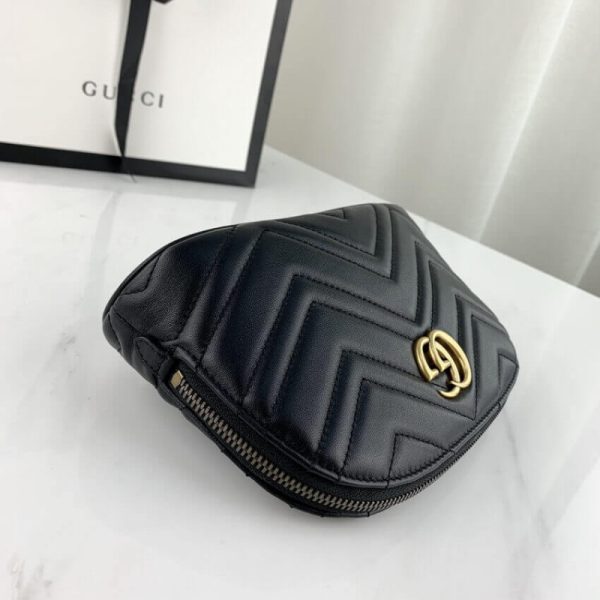 Replica Gucci GG Marmont Cosmetic Case - Stylish Design - Image 8