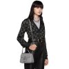 Best Replicas Bags - Replica Gucci GG Marmont Grey Mini Leather Top Handle Bag Shop For Best Louis Vuitton LV Replica Bags With Cheap Price