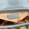 Best Replicas Bags - Replica Gucci GG Marmont Grey Mini Leather Top Handle Bag Shop For Best Louis Vuitton LV Replica Bags With Cheap Price