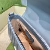 Best Replicas Bags - Replica Gucci GG Marmont Grey Mini Leather Top Handle Bag Shop For Best Louis Vuitton LV Replica Bags With Cheap Price