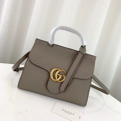 Replica Gucci GG Marmont Leather Shoulder Bag 442622