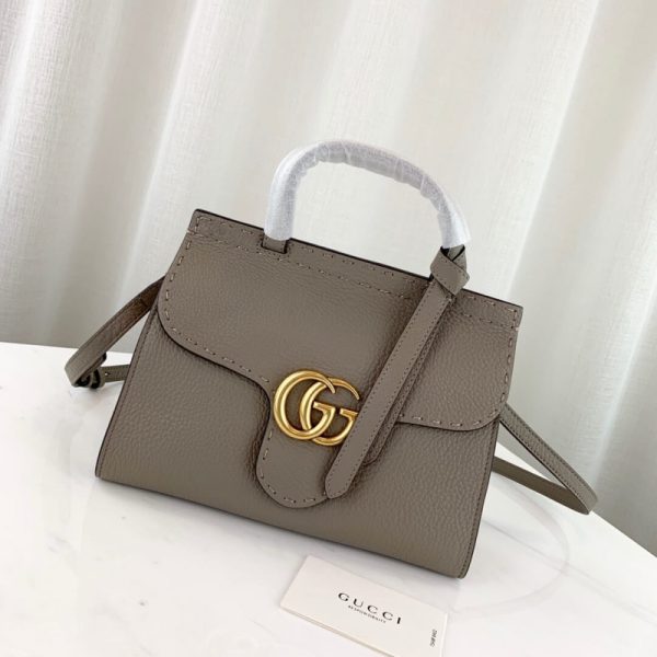 Replica Gucci GG Marmont Leather Shoulder Bag 442622