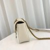 Best Replicas Bags - Replica Gucci GG Marmont Chevron Leather Shoulder Bag Shop For Best Louis Vuitton LV Replica Bags With Cheap Price