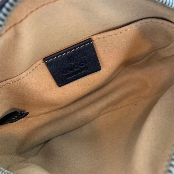 Elegant Gucci GG Marmont Leather Belt Bag – Stylish Replica - Image 14