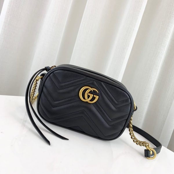 Replica Gucci GG Marmont Mini Matelasse Bag 448065 - Image 2
