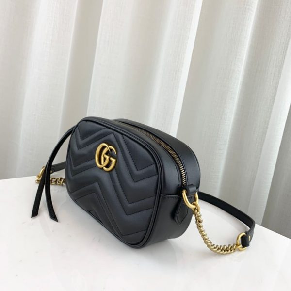 Replica Gucci GG Marmont Mini Matelasse Bag 448065 - Image 3