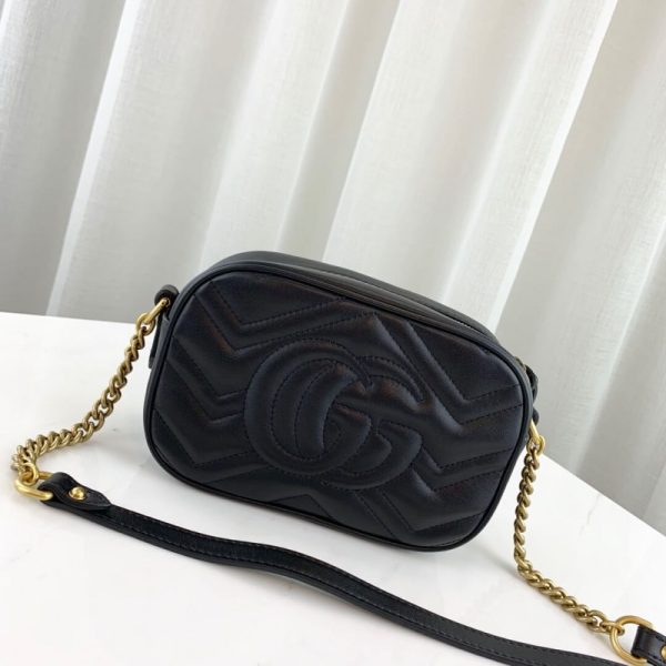 Replica Gucci GG Marmont Mini Matelasse Bag 448065 - Image 4