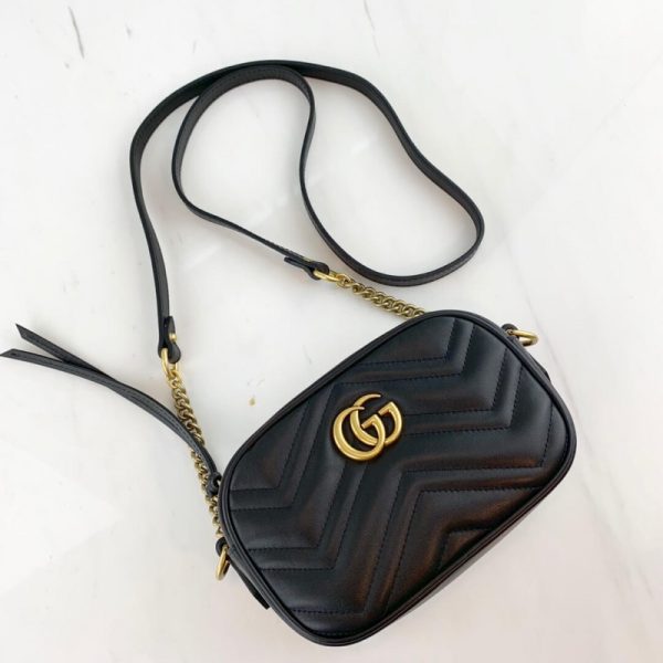 Replica Gucci GG Marmont Mini Matelasse Bag 448065 - Image 5