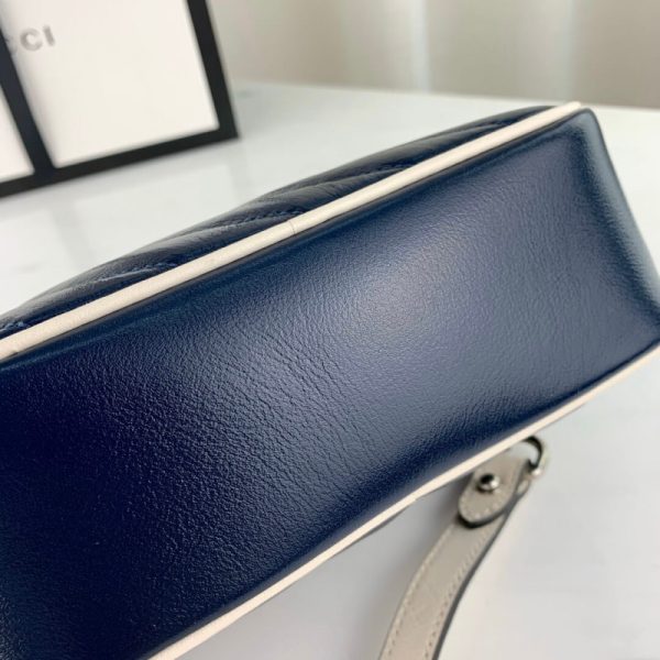 Replica Gucci GG Marmont Mini Bag in Blue - Image 7