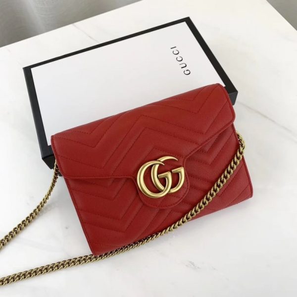 Replica Gucci GG Marmont Mini Matelasse Bag 474575 - Image 2