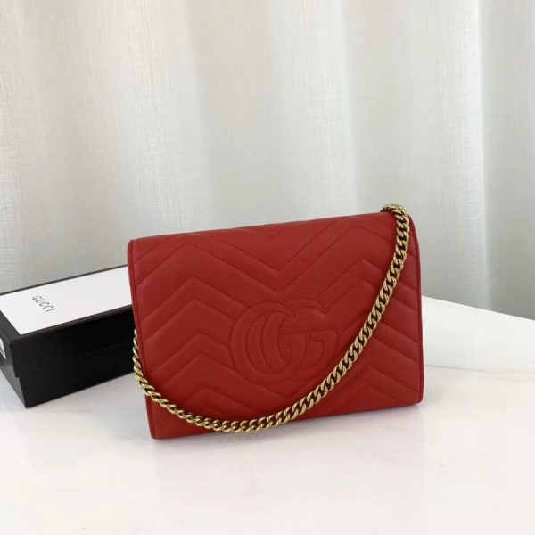 Replica Gucci GG Marmont Mini Matelasse Bag 474575 - Image 4