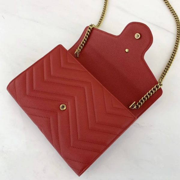Replica Gucci GG Marmont Mini Matelasse Bag 474575 - Image 5