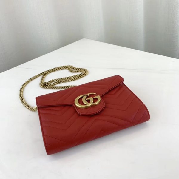 Replica Gucci GG Marmont Mini Matelasse Bag 474575 - Image 6