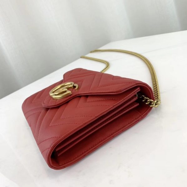 Replica Gucci GG Marmont Mini Matelasse Bag 474575 - Image 8