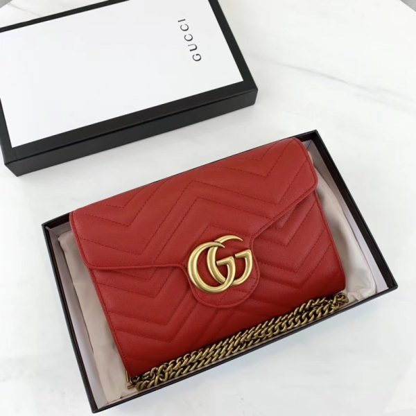 Replica Gucci GG Marmont Mini Matelasse Bag 474575 - Image 10