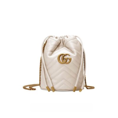 Gucci GG Marmont Mini Replica Bucket Bag - Matelasse Design