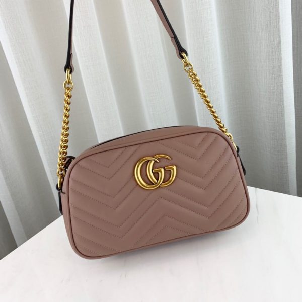 Replica Gucci GG Marmont Matelasse Shoulder Bag 447632 - Image 6